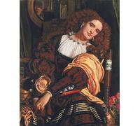 SERENDIPITP Peinture Poster Impression Tableaux Graffiti Art Mural Il Dolce Far Niente de William Holman Hunt Moderne Art Murale Impression Pour la Décoration Murale 60x90cm