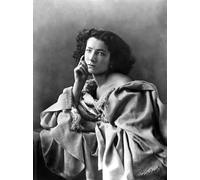 SERENDIPITP Peinture Poster Impression Tableaux Graffiti Art Mural L'actrice française Sarah Bernhardt Photo de Nadar Moderne Art Murale Impression Pour la Décoration Murale 60x90cm