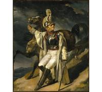 SERENDIPITP Peinture Poster Impression Tableaux Graffiti Art Mural le cuirassier blessé de Théodore Géricault Moderne Art Murale Impression Pour la Décoration Murale 60x90cm