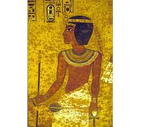 SERENDIPITP Peinture Poster Impression Tableaux Graffiti Art Mural L'Egypte ancienne T khamun Le tombeau de T khamun par un artiste célèbre Pour la Décoration Murale 60x90cm