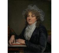 SERENDIPITP Peinture Poster Impression Tableaux Graffiti Art Mural Madame Jean-Baptiste Nicolet Anne Antoinette Desmoulins par Jean Baptiste Greuze Pour la Décoration Murale 60x90cm