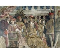 SERENDIPITP Peinture Poster Impression Tableaux Graffiti Art Mural Mur de la cour la scène centrale par Andrea Mantegna Moderne Art Murale Impression Pour la Décoration Murale 60x90cm