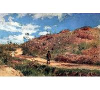 SERENDIPITP Peinture Poster Impression Tableaux Graffiti Art Mural Paysage d'été dans la province de Koursk par Il Ya Repin Moderne Art Murale Impression Pour la Décoration Murale 60x90cm
