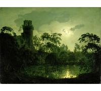 SERENDIPITP Peinture Poster Impression Tableaux Graffiti Art Mural Peinture célèbre de Wright of Derby Moderne Art Murale Impression Pour la Décoration Murale 60x90cm