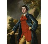 SERENDIPITP Peinture Poster Impression Tableaux Graffiti Art Mural Portrait de Francis Burdett par Wright of Der By Moderne Art Murale Impression Pour la Décoration Murale 60x90cm
