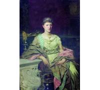 SERENDIPITP Peinture Poster Impression Tableaux Graffiti Art Mural Portrait de la comtesse Tyszkiewicz par Henryk Hector Siemiradzki Moderne Art Murale Impression Pour la Décoration Murale 60x90cm