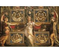 SERENDIPITP Peinture Poster Impression Tableaux Graffiti Art Mural Trois vierges folles de Parmigianino Moderne Art Murale Impression Pour la Décoration Murale 60x90cm
