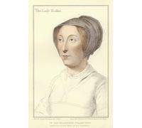 SERENDIPITP Portrait Tableaux Tableau Toile Affiches d'Art Elizabeth the Lady Hob par Hans Holbein le Jeune Peinture Décorative sur Toile Pour la Décoration Murale 60x90cm