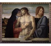 SERENDIPITP Portrait Tableaux Tableau Toile Affiches d'Art Peinture Pieta par un artiste célèbre Peinture Décorative sur Toile Pour la Décoration Murale 60x90cm