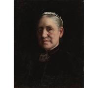 SERENDIPITP Portrait Tableaux Tableau Toile Affiches d'Art Portrait de Madame Verdier par Paul Peel Peinture Décorative sur Toile Pour la Décoration Murale 60x90cm