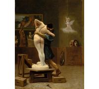 SERENDIPITP Portrait Tableaux Tableau Toile Affiches d'Art Pygmalion et Galatée de Jean Léon Gérôme Peinture Décorative sur Toile Pour la Décoration Murale 60x90cm