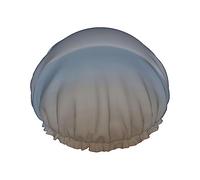 Serene Coastal Bonnet de douche réutilisable double couche pour cheveux non mouillés Grande taille pour toutes les longueurs de cheveux