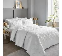Serene laqula CVAWE11PPO Parure de Lit Pinsonic en Polyester, Taille Simple, Blanc