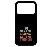 Serene Name Serene Personalized Name First Given Coque pour iPhone 17 Pro