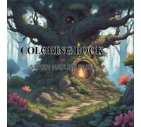 Serene nature fairy kids colouring book: Engaging the monkey mind enough to keep interest and help develop dexerity