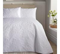 Serene Parure de lit King Size Motif Jardin de Papillons Blanc