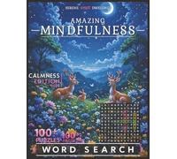 Serene Spirit Dwelling! Large Print Mindfulness Word Search: 100+ Word Find Puzzles & Fascinating Facts about Calmness, Nature, Constellations and ... 108 pages | Gift For Holidays and Leisure!