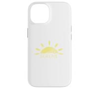 Serene Sunrise Minimaliste Soleil Calme Nature Esthétique Coque pour iPhone 14