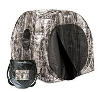SereneLife Acier à Ressort fiable - Store au Sol pour la Chasse aux Personnes - Sac de Transport Inclus Unisexe, Coloris Assortis, Taille Unique