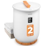 SereneLife Chauffe-Serviettes 20 L Grande Capacité - Chauffe Serviette Électrique avec Affichage Numérique Minuterie 20 à 90 min Support Parfum Convient 2 Grandes Serviettes