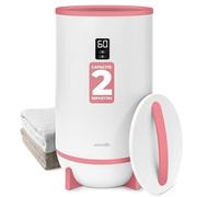 SereneLife Chauffe-Serviettes de Luxe pour Salle de Bain avec Support pour Disque Parfumé - Seau Chauffant d’Essuie-mains - Arrêt Automatique - Convient pour 2 Grandes Essuie-mains