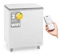 SereneLife Chauffe-Serviettes WiFi Grande Capacité - Pour 2 Grandes Serviettes et Couvertures, Minuteur 20/40/60 Min, Design Compact Salle de Bain