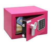 SereneLife Coffre-Fort Électronique | Coffre-Fort Résistant de 9.1 x6.7” | Coffre de Sécurité avec Clavier Digital et Code, 2 Clés | Coffre Petit pour Maison/Bureau,Sécurisé pour Argent, Bijoux, Armes