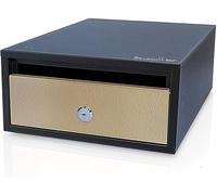 SereneLife Coffre-Fort Électronique Digital | Design Durable, Clavier Facile à Utiliser, Système d'Alarme Double, Trou de Clé Caché, Coffre pour Argent pour Maison et Bureau