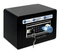 SereneLife Coffre-Fort pour Maison | Accès Electronique par Empreinte Digitale, Coffre à Argent pour Maison et Bureau, Clavier Tactile & Serrure,