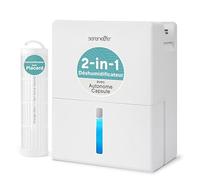 SereneLife Déshumidificateur 2,7 L-Déshumidificateur à Semi-Conducteurs avec Arrêt Automatique, Dégivrage, Minuterie et Mode Sommeil, Contrôle de l’Humidité, Réservoir 2,3 L, Fonctionnement Silencieux
