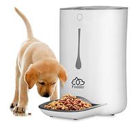 SereneLife Distributeur électronique de Nourriture Automatique pour Chiens et Chats - Fonctions programmables pour Le contrôle des portions et du Poids et la Planification des Repas - Enregistreur
