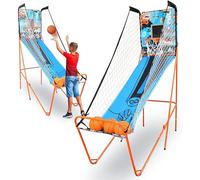 SereneLife Jeu de Basketball d'Arcade - Un Seul Cerceau pour Intérieur