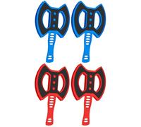 SereneLife Jeu de Lancer Haches Enfant - Lot de 8 Recharges Compatibles SLAXE08, Jouet Extérieur Sécurisé pour Jardin, Anniversaire, Fête, Jeu Cible Enfants et Adultes