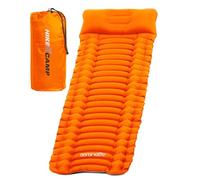 SereneLife Matelas de Camping Léger avec Sac de Couchage et Oreiller - Équipement Outdoor Imperméable et Résistant, Idéal Randonnée Trekking Voyage Bivouac