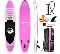Serenelife Paddle Gonflable (6” d'épaisseur) avec Accessoires Sup et Sac de Transport, Sup Gonflable avec Large Posture, contrôle du Surf et Pont antidérapant, Planche de Surf pour Jeunes et Adultes