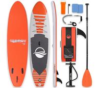 Serenelife Paddle Gonflable (6” d'épaisseur) avec Accessoires Sup et Sac de Transport, Sup Gonflable avec Large Posture, contrôle du Surf et Pont antidérapant, Planche de Surf pour Jeunes et Adultes