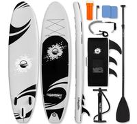 Serenelife Paddle Gonflable (6” d'épaisseur) avec Accessoires Sup et Sac de Transport, Sup Gonflable avec Large Posture, contrôle du Surf et Pont antidérapant, Planche de Surf pour Jeunes et Adultes