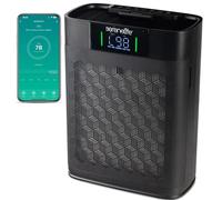 SereneLife Purificateur d'Air HEPA pour la Maison - Contrôle Intelligent WiFi et App, Purificateur d'Air Ultra Silencieux pour Chambres et Grandes Pièces, Élimine la Poussière