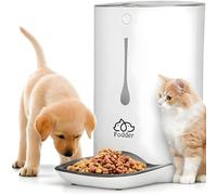 SereneLife SLAPF30 Mangeoire Automatique Intelligente pour Animaux domestiques - Distributeur de Repas numérique électronique avec Microphone intégré, enregistreur Vocal, Batterie optionnelle