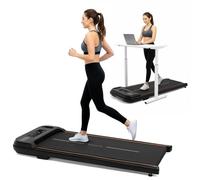 SereneLife Tapis de Course Portable 2,5 HP - Appareil de Jogging numérique avec Absorption des Chocs, contrôle à Distance de la Vitesse, Modes d'entraînement préréglés, écran LED pour