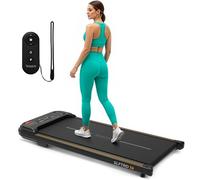 SereneLife Tapis de Marche, Tapis de Course/Sport Électrique à Basse Vitesse pour Bureau, Vitesse de 1 à 8 km/h, Mini walking pad Portable pour Maison, Petits Espaces et Bureau