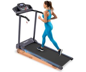 Serenelife Tapis de Course, Tapis de Marche/Sport Pliable Inclinable, Ecran LCD, Programmes Prédéfinis ou Ajustables, Walking Pad pour la Maison et Le Bureau- Connectivité Bluetooth