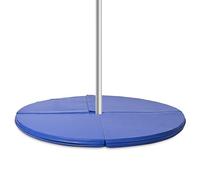SereneLife Tapis de Pole Dance Rond - Tapis de Protection - Léger, Pliable et Portable avec une housse Facile à Nettoyer - Parfait pour la Maison, Salle de Sport, Yoga et l'Entraînement de Danse