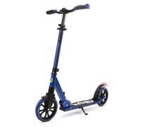 SereneLife Trottinette de Ville Stable, réglable en Hauteur, Pliable, avec Sangle de Transport, Support et Frein à pédale, pour Enfants et Adultes jusqu'à 100 kg, Bleu