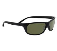 Serengeti - BORMIO 2.0, Matte Black, Verre Saturn 555nm Polarisé, Lunettes de soleil homme, Sport, Conduite, Sports Nautiques
