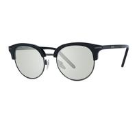 Serengeti Lunettes de Soleil Femme Noir Rond Vert Polarisé 8942 Lela 50mm