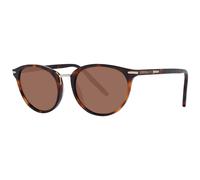 Serengeti Lunettes de Soleil Femmes Marron Havane Ovale Polarisé 8844 Elyna 54mm