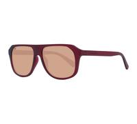 Serengeti, unisex, Accessoires, Rouge, Taille: ONE Size Lunettes de soleil rondes bordeaux polarisées