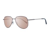 Serengeti - Lunettes de Soleil Rondes en Bronze avec Verres Polarisés - unisex - Accessoires - Gris - Taille: ONE Size