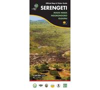 Serengeti: Official Map and Visitor Guide